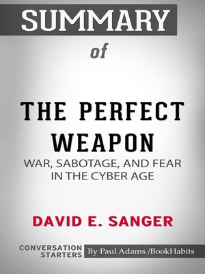cover image of Summary of the Perfect Weapon